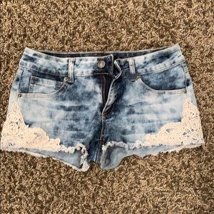 Jean shorts